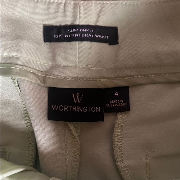 Worthington Light Green Trousers - Picture 2 of 3